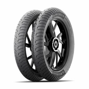 Banden set voor- en achter 2.75X18 + 3.00X18 Honda MB50 MB80 MBX50 MBX80 Michelin City Extra