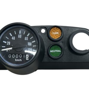 Complete Kilometerteller / Speedometer incl. behuizing met teller tot 120 km/h Honda MT5 / MT8
