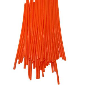 Spaken cover set oranje 24cm (op maat knippen) 72 stuks