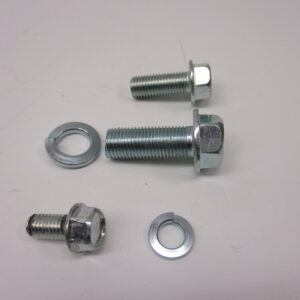 Bouten set voetsteunen Honda MT50, MT80 (inclusief borgringen)