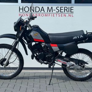 Honda MTX50 OT met Zwitsers blok, 6 bak en NL. Bromfiets kenteken