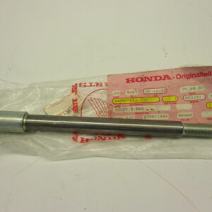 Axe de roue avant Honda MTX80R2, MTX125R, MTX200R modèle avec frein à disque NOS
