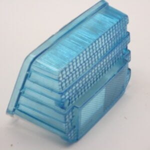 Achterlichtglas blauw