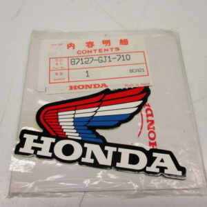 Autocollant de cache radiateur gauche Honda MTX50R/SH, MTX80R NOS