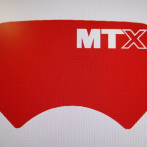 Decal headlight spoiler MTX50/80R model 83 white Honda