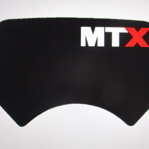 Adhesivo careta faro MTX50 / 80R modelo 83 rojo Honda