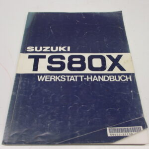 Werkplaatshandboek Suzuki TS80X taal: Duits