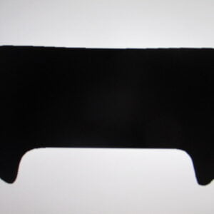 Adhesivo careta faro negro MTX50R modelo 84-92 rojo Honda