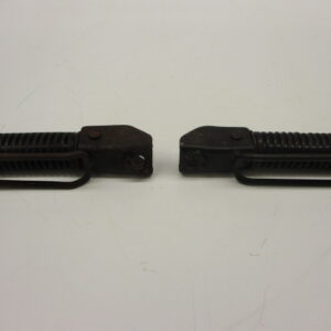 Voetsteunen passagier Honda MBX50, MBX80, NSR50 (gebruikt maar in een goede staat) Foto is een voorbeeld!