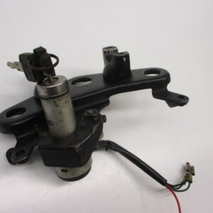 Collier de serrage de direction + serrure de contact et clé Honda MBX50, MBX80 (utilisé mais en bon état) La photo est un exemple !