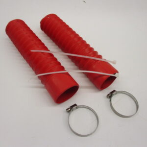 Jeu de caoutchoucs de fourche avant 260mm rouge MT/MTX Honda