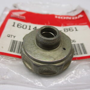 Bouchon de carburateur aluminium Honda MTX80R2 HD09 original NOS