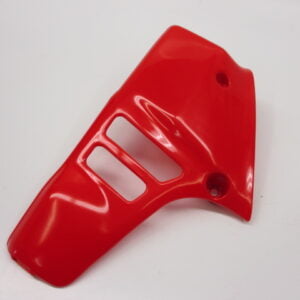Cache radiateur gauche MTX80R2 R-134 rouge Honda