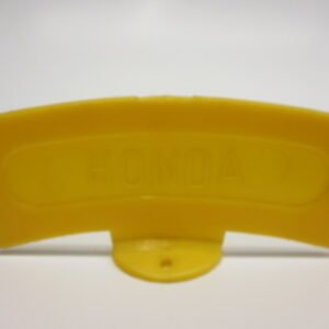 Plaque d’aile jaune ''HONDA''