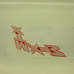 Decal set complete MTX80R2/125/200R red/white Honda
