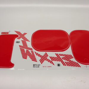 Decal set complete MTX80R2/125/200R white/red Honda