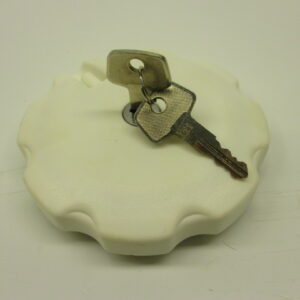 Tankdop wit met slot MTX50/80