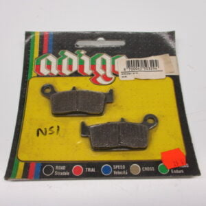 Jeu de plaquettes de frein arrière NS-1/NSR75 Honda