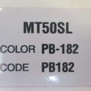 Fargetikett PB-182 blå MT50 modell 90-92