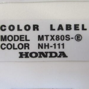 Colourlabel NH-111 wit MTX80