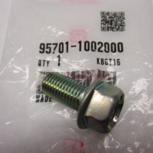 Footrest set bolt M10x22 original Honda