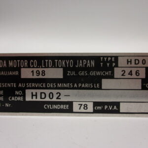 NIV aluminium MT80 HD02