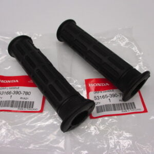 Handvat set zwart MB/MBX/MCX origineel Honda