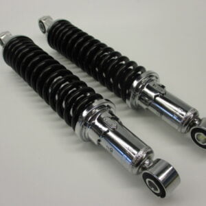 Shock absorber set black/chrome 310mm (standard) MB50/80 Honda