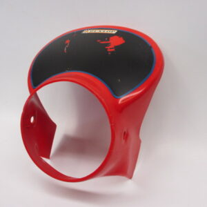 Becquet de phare Honda MTX50, MTX80 R-110 rouge (utilisé avec de légères rayures)