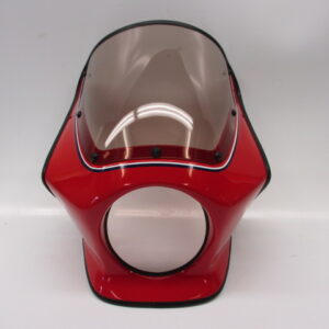 Koplampspoiler rood R-33 MB50 MB80 NOS