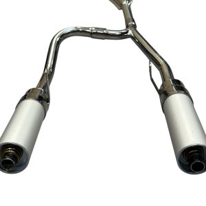 Double silencer / Double Silcencer Chrome Honda MT5 AD01 - MT8 HD02
