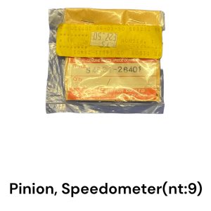 Rondsel, snelheidsmeter(nt:9)