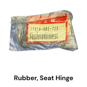 Rubber, Zitscharnier