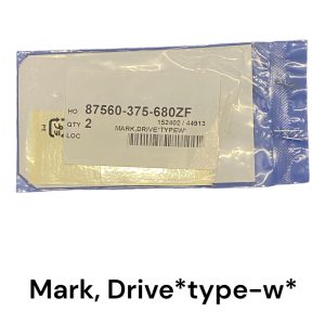Markering, aandrijving*type-w*
