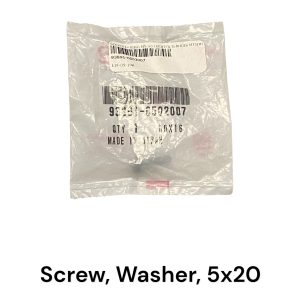 Schroef, Sluitring, 5x20