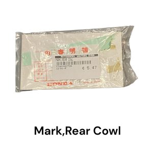 Markering Achterkap