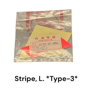 Bande, gauche. *Type-3*