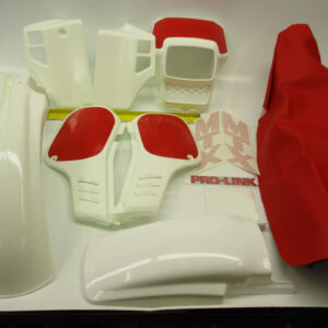 Kit de restauration Honda MTX50R AD06 blanc/rouge