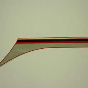 Autocollant spoiler moteur gauche Honda MBX80, MBX50 R-110 rouge modèle 1983-1984