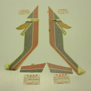 Sticker set Honda MB-5 NH-138 wit model 1984-1985 NOS
