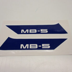 Jeu d'autocollants Honda MB50 bleu 79-83