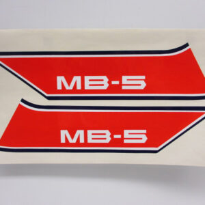 Dekalset Honda MB50 vit 79-83