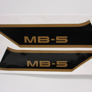Jeu d'autocollants Honda MB50 noir 79-83