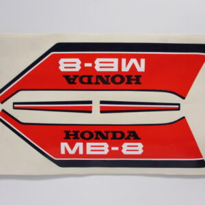Jeu d'autocollants Honda MB80 blanc