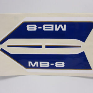 Jeu d'autocollants Honda MB80 bleu