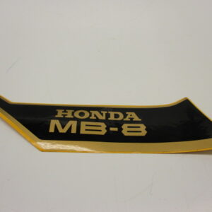 Autocollant réservoir MB80 noir modèle gauche NOS