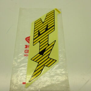 Sticker tank rechts zwarte MTX50R MTX50sh NOS