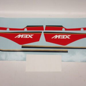 Sticker set complete Honda MBX50 MBX80 ''Rothmans red'' 1987-1988 (stripes are real gold, nice quality)