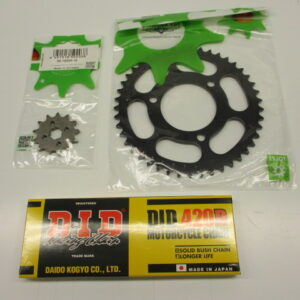 Pignons + chaîne qualité A MB50 MT50 13-45