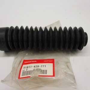 Caoutchouc de fourche avant noir Honda MTX125R, MTX200R NOS (Modèle sans frein à disque !)